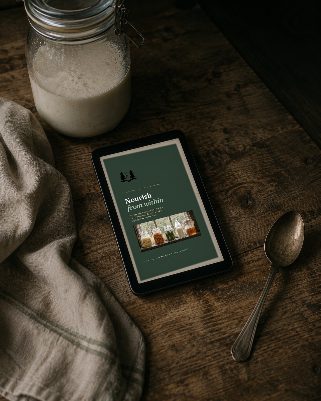 Nourish from within ebook cover